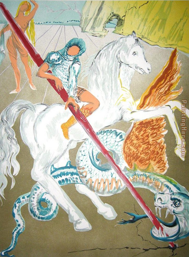 Salvador Dali The lance of chivalry